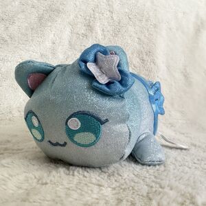 Aphmau Meemeows Blue Mermaid Cat 6” Plush Sparkle Shiny Mystery Box Toy